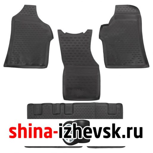 Коврик Autofamily коврик в салон полиуретановый черный для HYUNDAI H-1 2007- в Ижевске